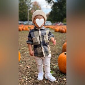 H&M Fleece Shacket 18M